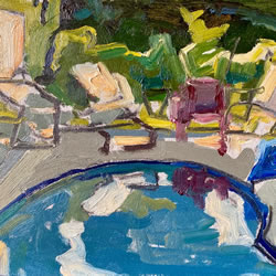 Poolside